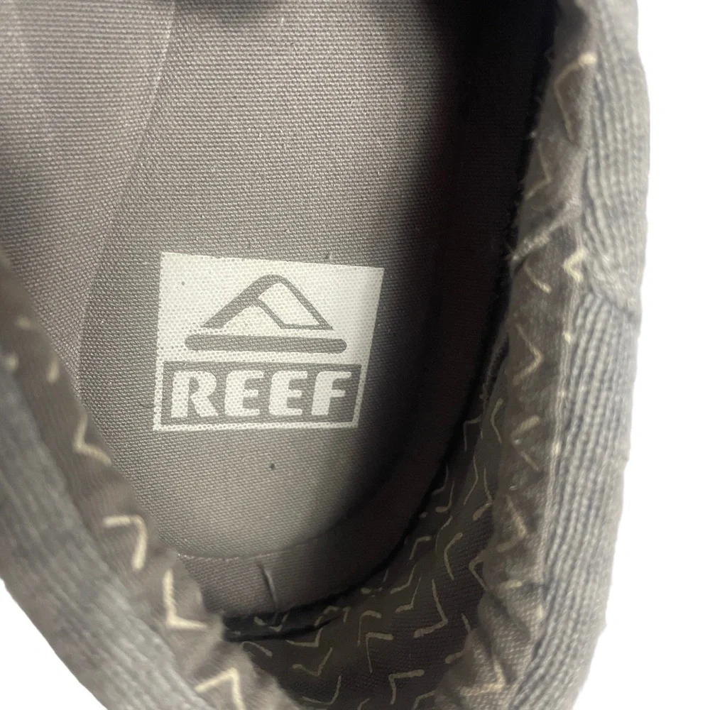 Reef Gray Slip On Men's 10‎ Textile Upper Shoes
